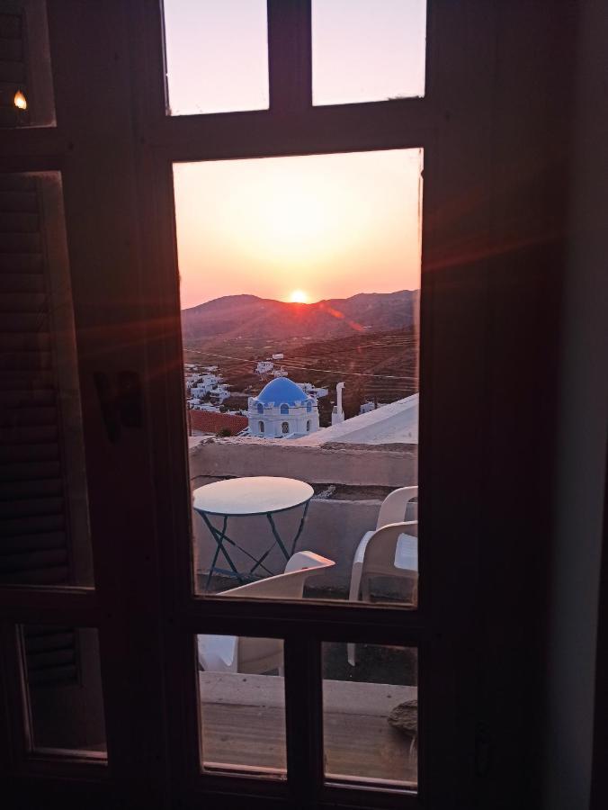 70M2 Neoclassic Villa, Excellent Location Great View Last House Of Village Kalloni (Tinos) Exterior foto