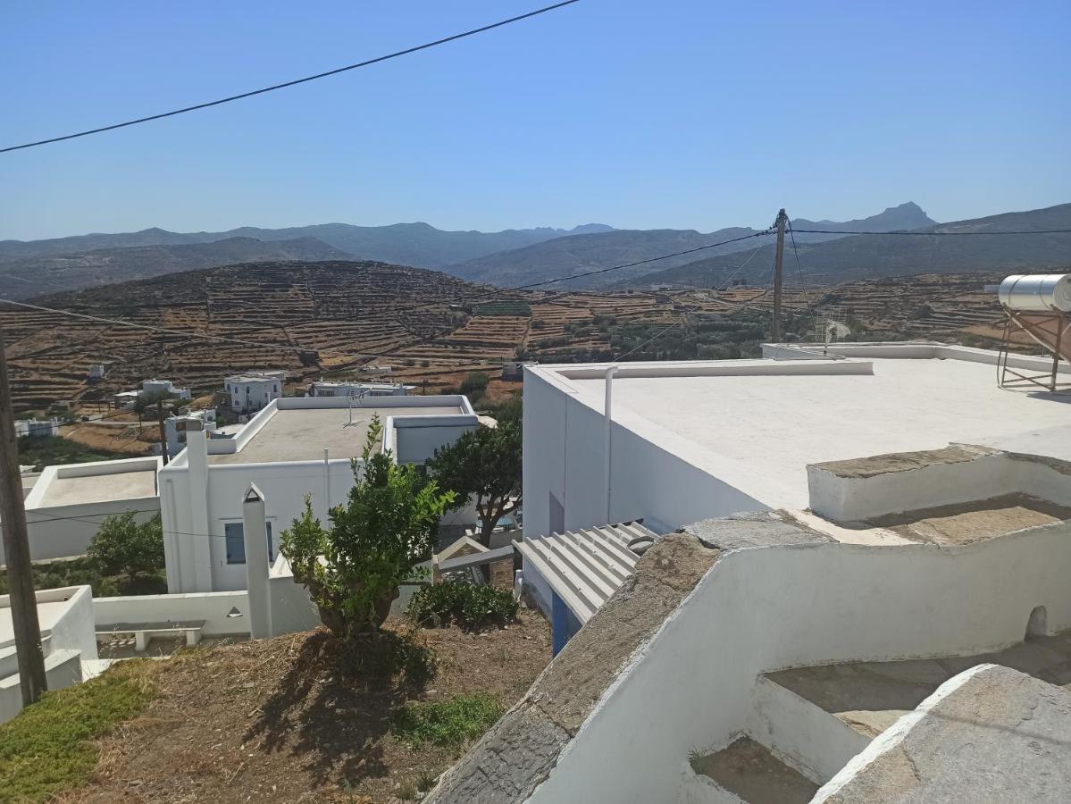 70M2 Neoclassic Villa, Excellent Location Great View Last House Of Village Kalloni (Tinos) Exterior foto