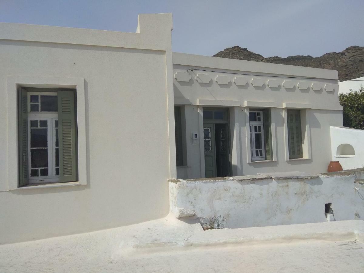 70M2 Neoclassic Villa, Excellent Location Great View Last House Of Village Kalloni (Tinos) Exterior foto