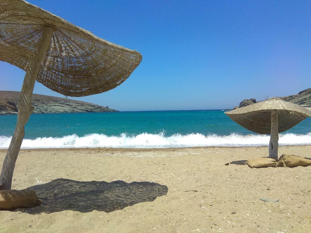 70M2 Neoclassic Villa, Excellent Location Great View Last House Of Village Kalloni (Tinos) Exterior foto