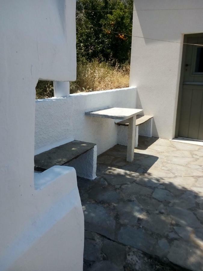 70M2 Neoclassic Villa, Excellent Location Great View Last House Of Village Kalloni (Tinos) Exterior foto
